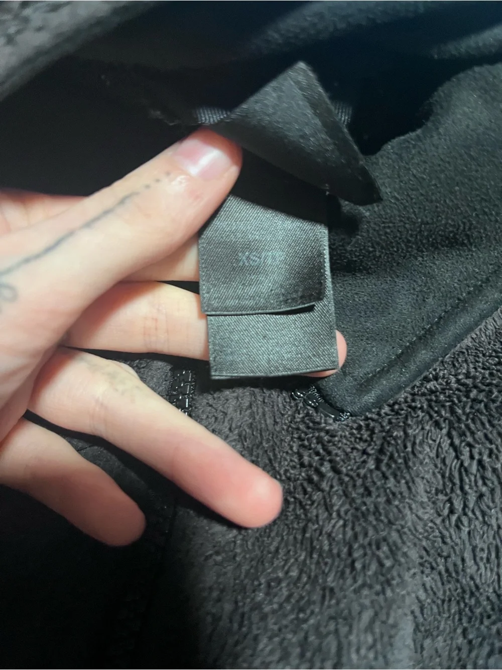 🦇 The North Face Black Fleece Jacket - Full-Zip Cozy Outerwear